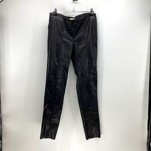 H&M vegan leather skinny pants
